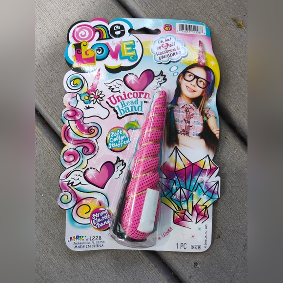 Ja-Ru One Love Sparkle Unicorn Headband - NEW - Picture 4 of 5